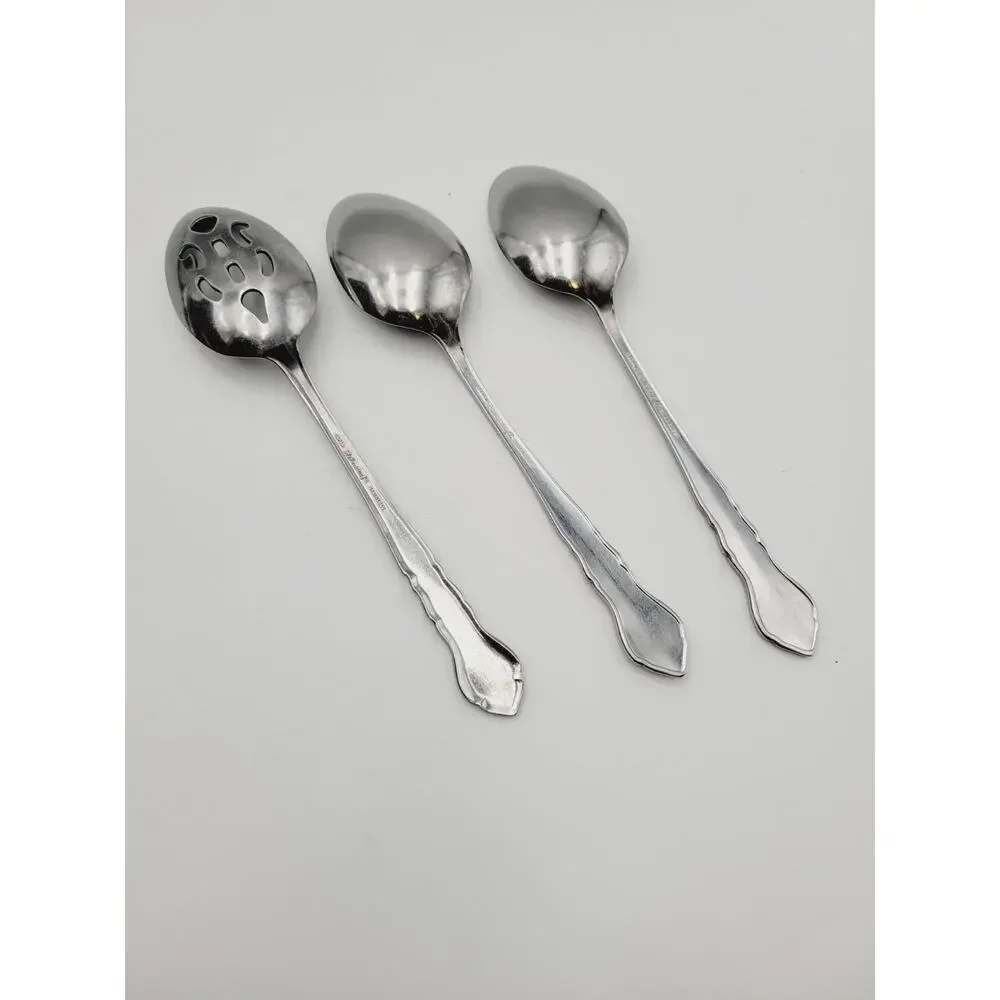 Rebacraft Carriage (Stainless) by Reed & Barton Serving Pieces Set 3 VTG